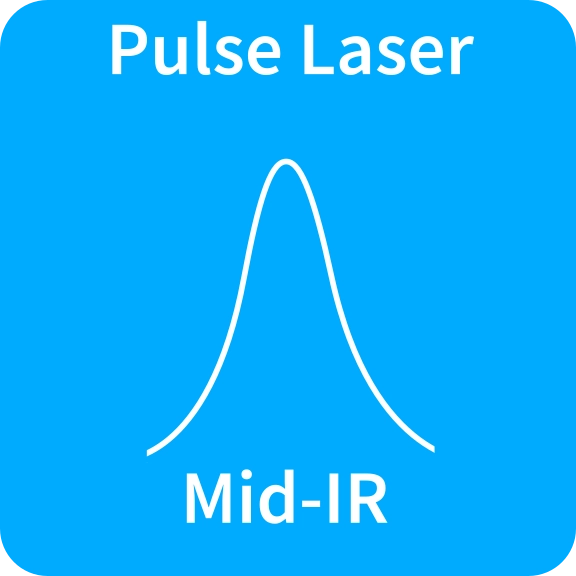 中赤外ナノ秒パルスレーザー